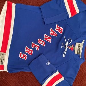 New York Rangers Reebok Hockey Sweater Youth L/XL